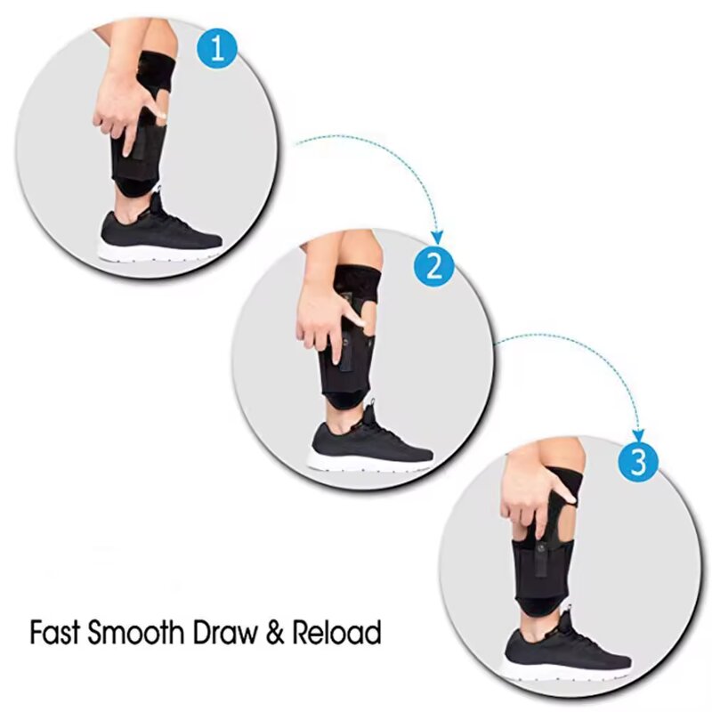 Adjustable Tactical Ankle Holster Manufacturer - Neoprene Concealed Carry