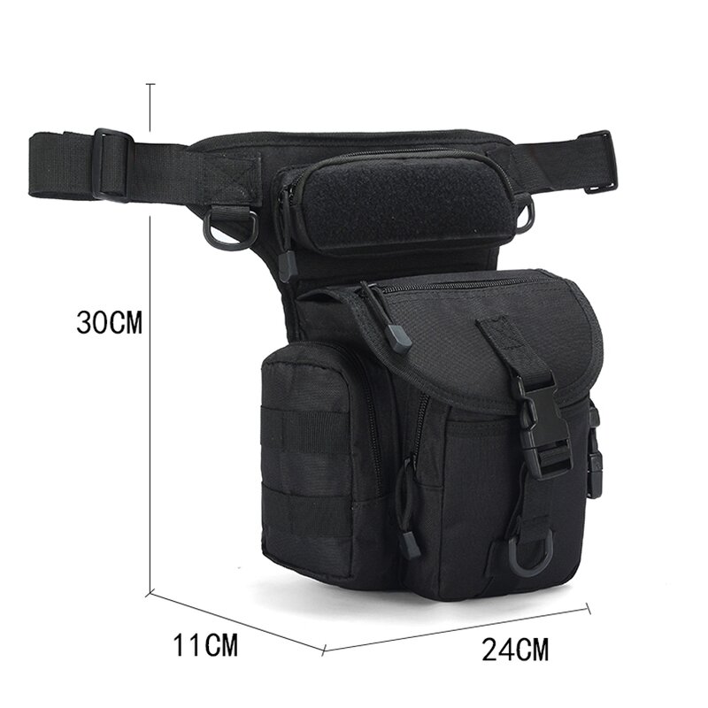 Hunting Waist Bag Manufacturer - Fashion Outdoors Camouflage Motorcycle Tactical Thigh Leg