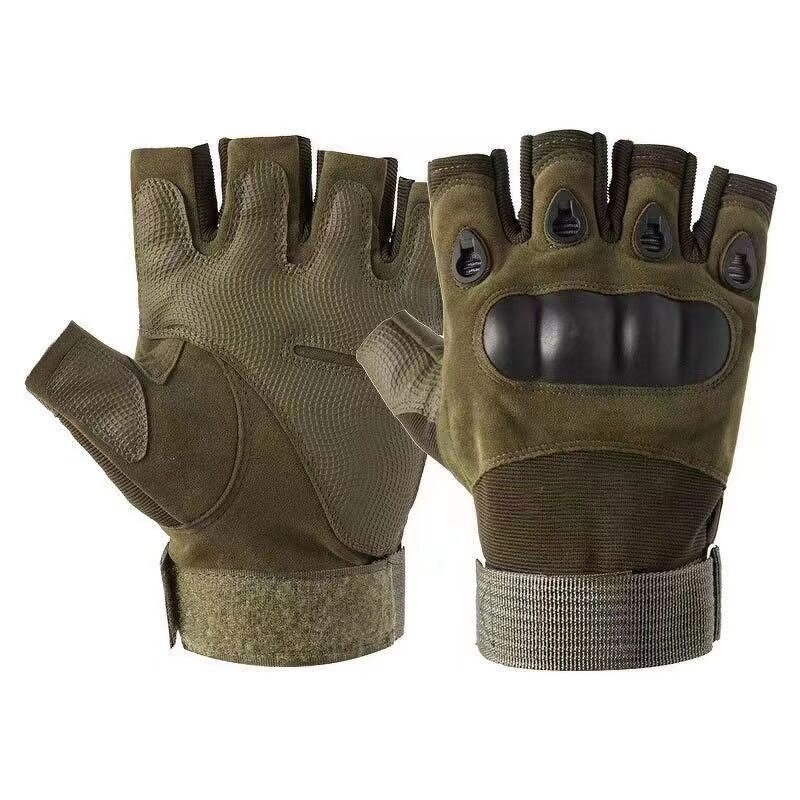 Sports Tactical Gloves Manufacturer - High Quality Unisex Half Finger Outdoor Cycling Protection Non-slip