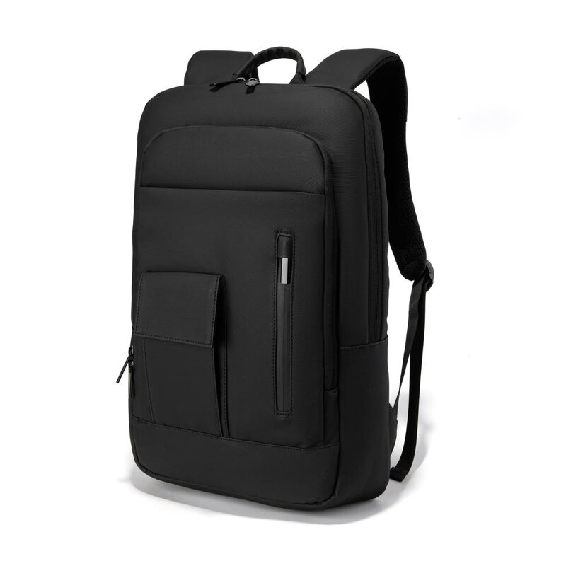 Pu Leather Backpack Manufacturer - Professional Brand Black Office Business Bag for Men