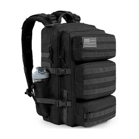 Heavy Duty Tactical Backpack Manufacturer - Molle Hiking Rucksack Bug Out Bag Water Resistant Large Day for Men