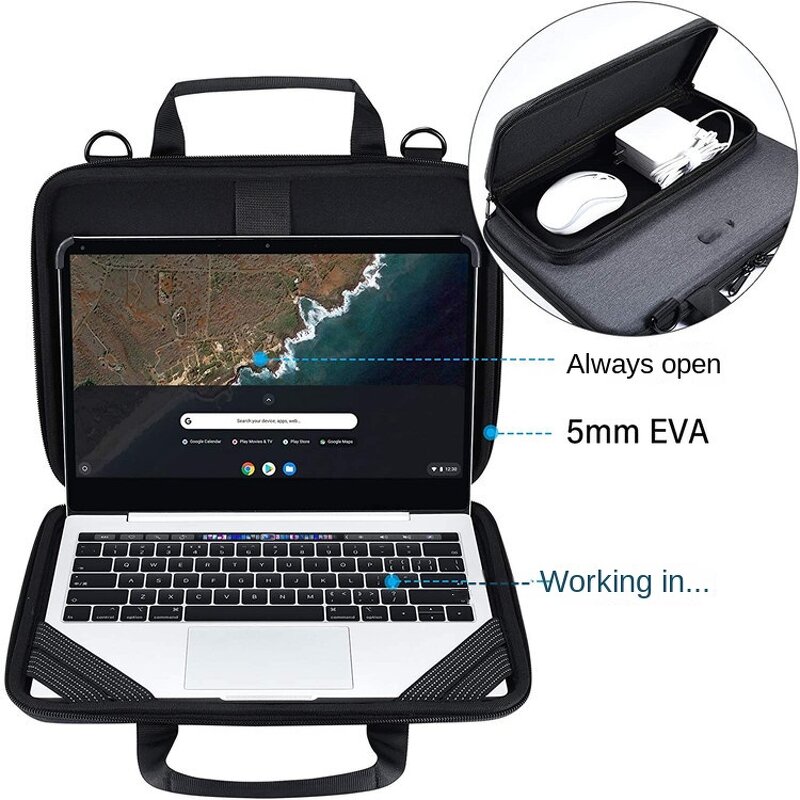 EVA Laptop Bag Manufacturer - Carrying Hard Custom Protective Sleeve Computer Travel Factory