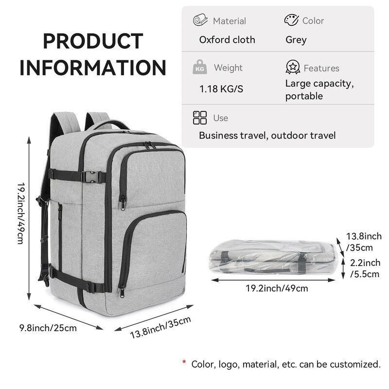 Travel Backpack Manufacturer - Multifunction Waterproof for Men's Business Laptop Bag