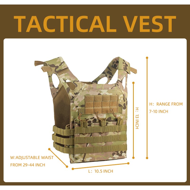 Outdoor Tactical Vest Manufacturer - New Improved Version Hunting Sports Multifunctional Camouflage Wear Resistant