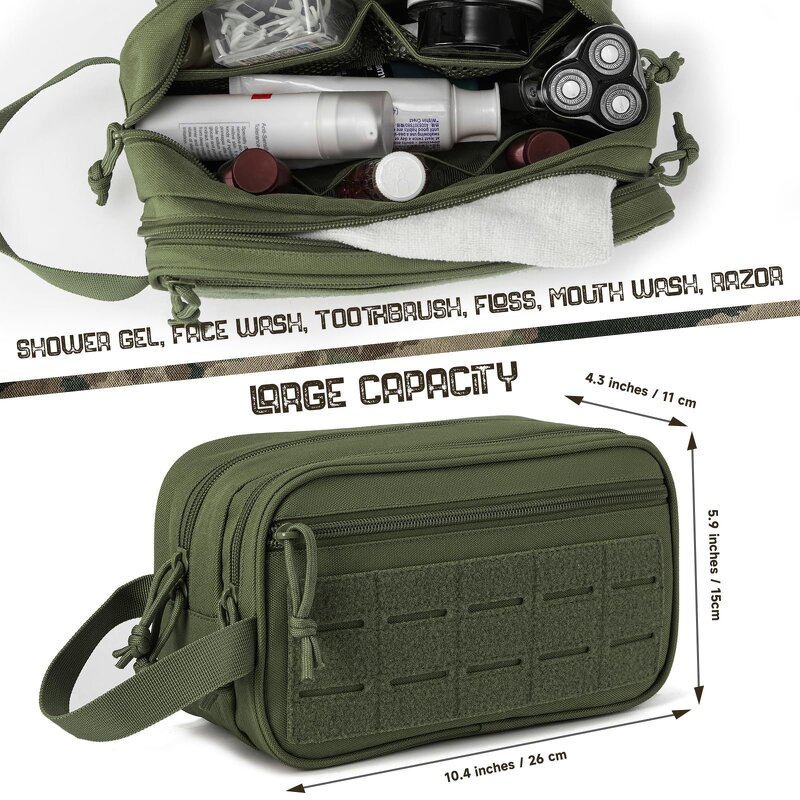 Waterproof Travel Wash Bag Manufacturer - Factory Direct Cross-Border Oxford Zipper Style Mini Dry Wet Toiletry