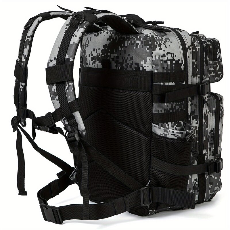 Outdoor Tactical Hiking Backpack Manufacturer - Custom Wholesale Adult Men's Waterproof Survival Travel 45L Camouflage