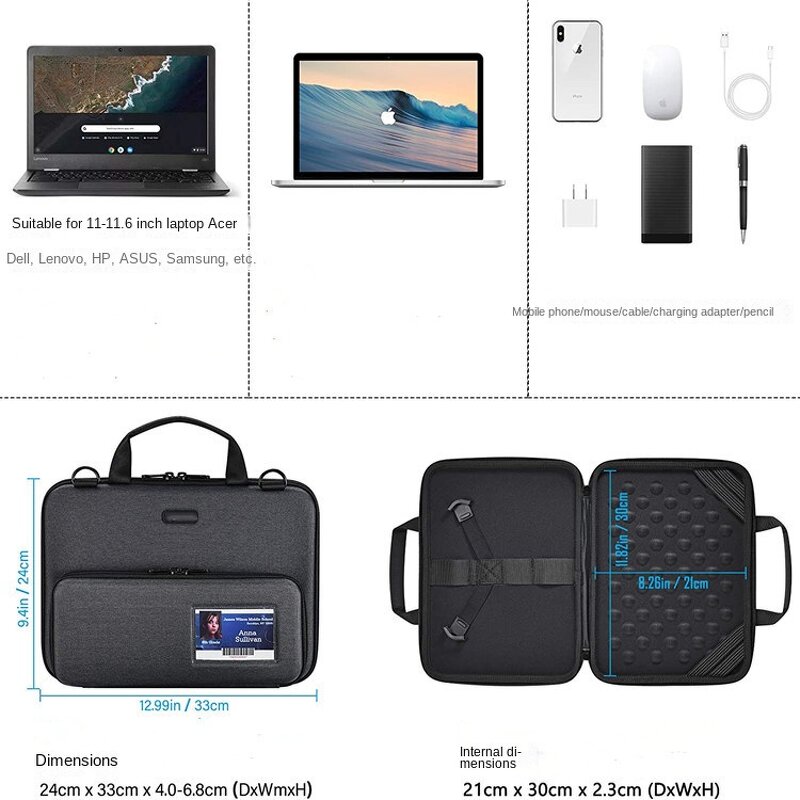 EVA Laptop Bag Manufacturer - Carrying Hard Custom Protective Sleeve Computer Travel Factory