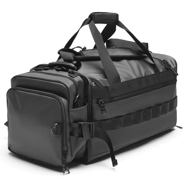 Waterproof Duffle Bag Manufacturer - Heavy Duty Zipper Leather Sports Weekender Overnight Camping Travel Gym with Shoes