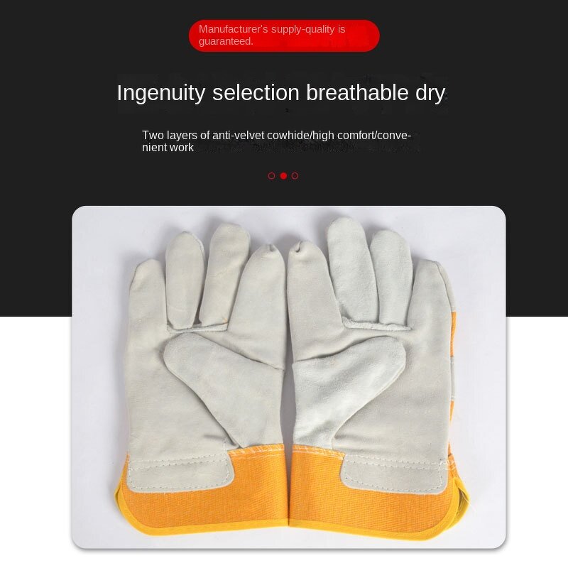 Safety Gloves Manufacturer - Heat Protectant Anti Cut Insulation for Men Work Rescue Protective Electric Welding