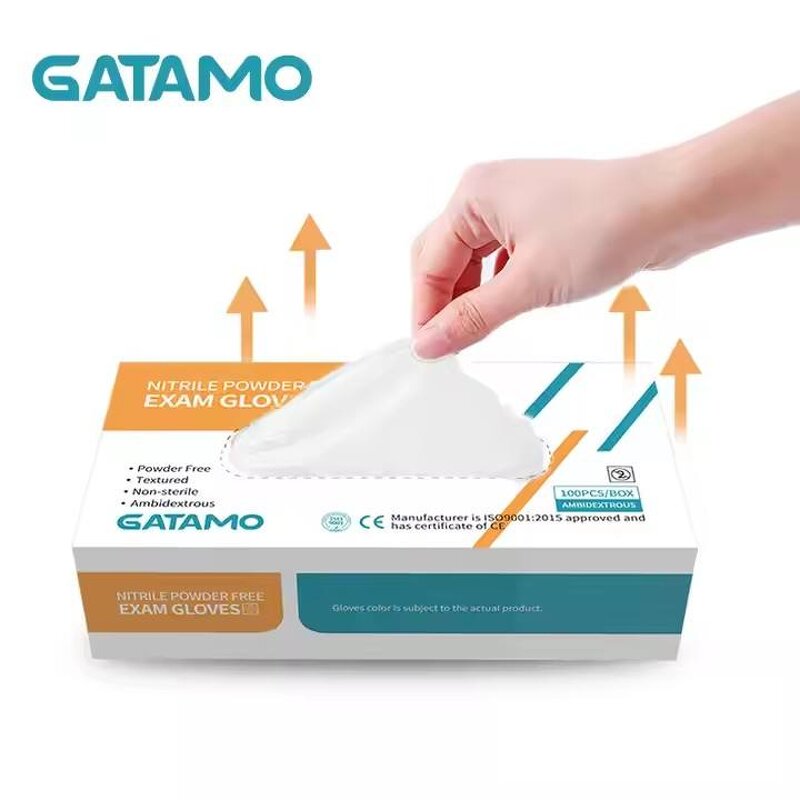 Disposable Nitrile Gloves Manufacturer - Custom CE Nitrile Food Grade Examination Powder Free Medical
