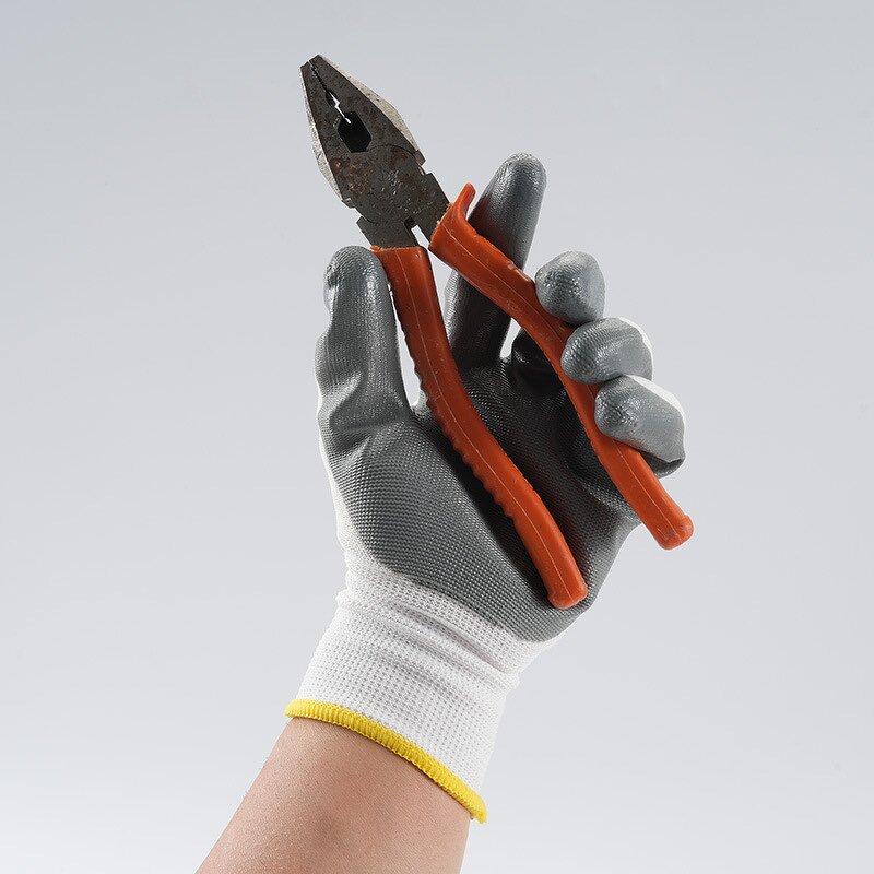 Safety Gloves Manufacturer - Custom Work Mechanic Industrial Nitrile Coated Thermal Production of Construction