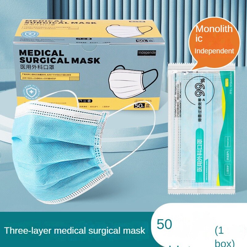 Disposable Face Mask Manufacturer - Medical Supplies 3 Ply Surgical Medical Masks