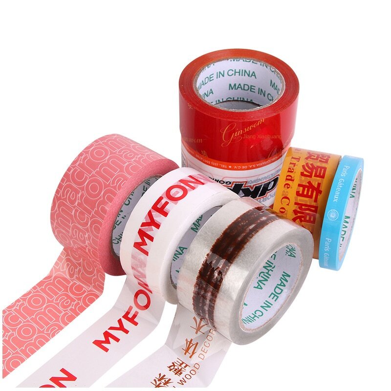 Packing Tape Manufacturer - Bopp Packaging Custom Clear Transparent Adhesive Roll for Shipping