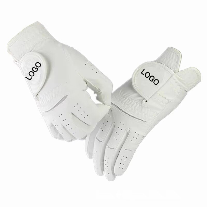 Golf Gloves Manufacturer - New Custom logo High Quality Men Winter Non-slip Cabretta Leather