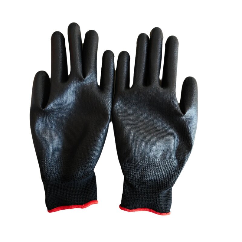 Safety Work Gloves Manufacturer - PU Coat DMF Free ESD Touch Screen Knit for Construction Electrical