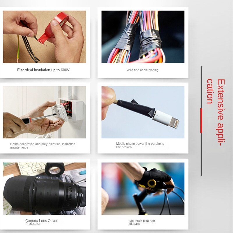 Electrical Tape Manufacturer - Electric Tape Roll PVC Insulating Waterproofing Electronic Adhesive