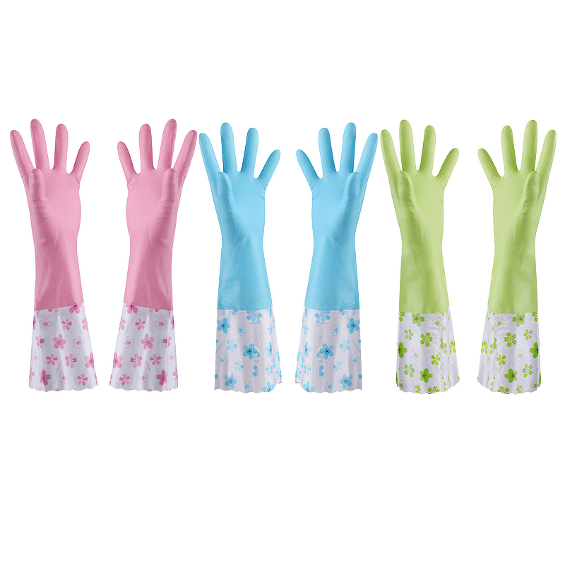Disposable PVC Gloves Manufacturer - Long Sleeves for Food Cooking Washing Kitchen Hand Dishwashing Cleaning Vinyl Household