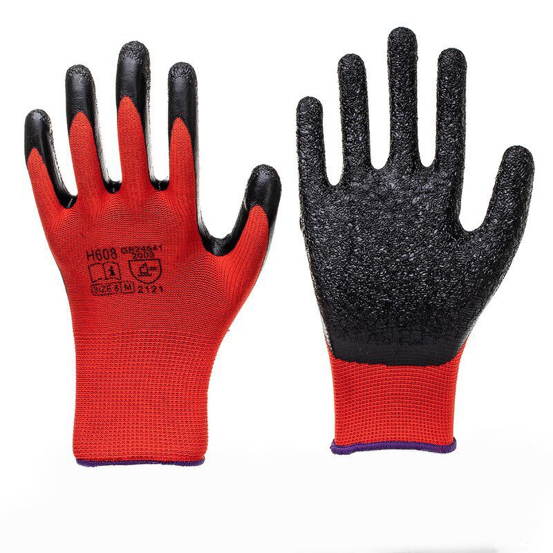 Safety Gloves Manufacturer - Industrial Heavy Duty Hand Latex Wholesale Construction Rubber Garden & Protective Gear