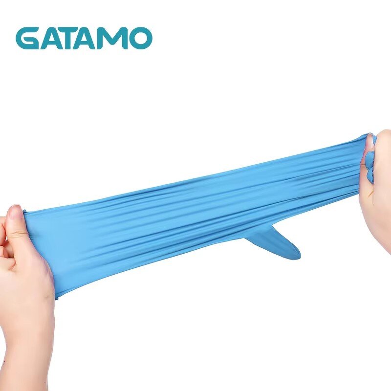 Disposable Nitrile Examination Gloves Manufacturer - Basic Medical Powder Free Dental Blue Pure