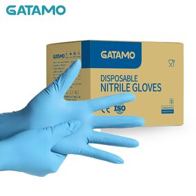 Disposable Nitrile Examination Gloves Manufacturer - Custom CE Blue Powder Free Medical