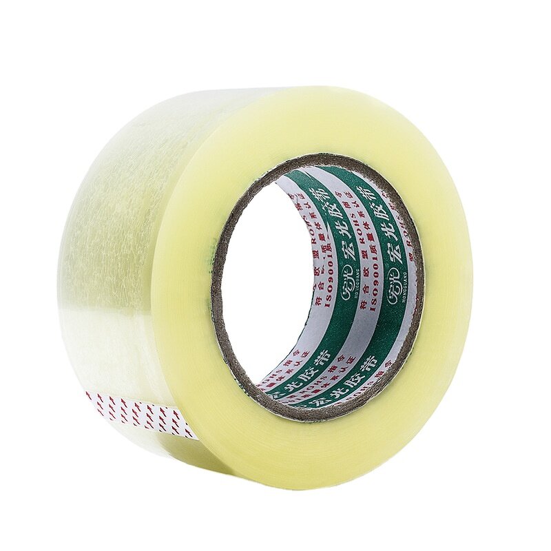 Adhesive Tape Manufacturer - High Temperature Resistance Bopp Waterproof Clear Packaging Office Big Roll Jumbo Roll