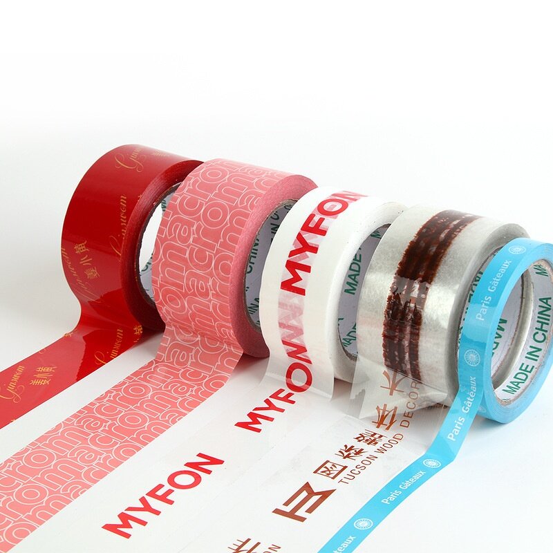Packing Tape Manufacturer - Bopp Packaging Custom Clear Transparent Adhesive Roll for Shipping