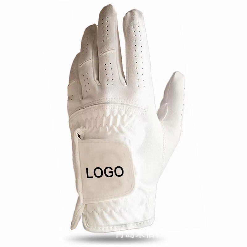 Golf Gloves Manufacturer - New Custom logo High Quality Men Winter Non-slip Cabretta Leather