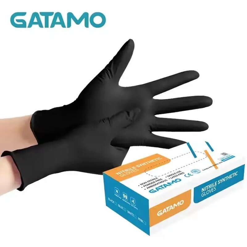 Disposable Nitrile Gloves Manufacturer - Wholesale Exam Powder-free Garden Safety Customized Colors Powder Free