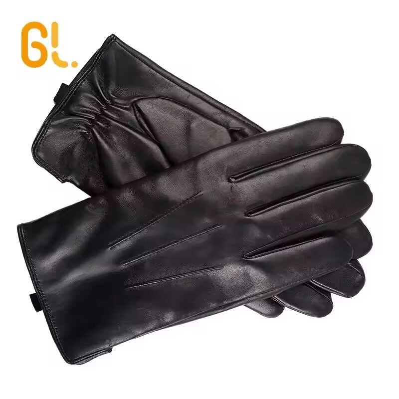 Leather Driving Gloves Manufacturer - Premium Men's Genuine Goat Sheepskin for Motorcycle