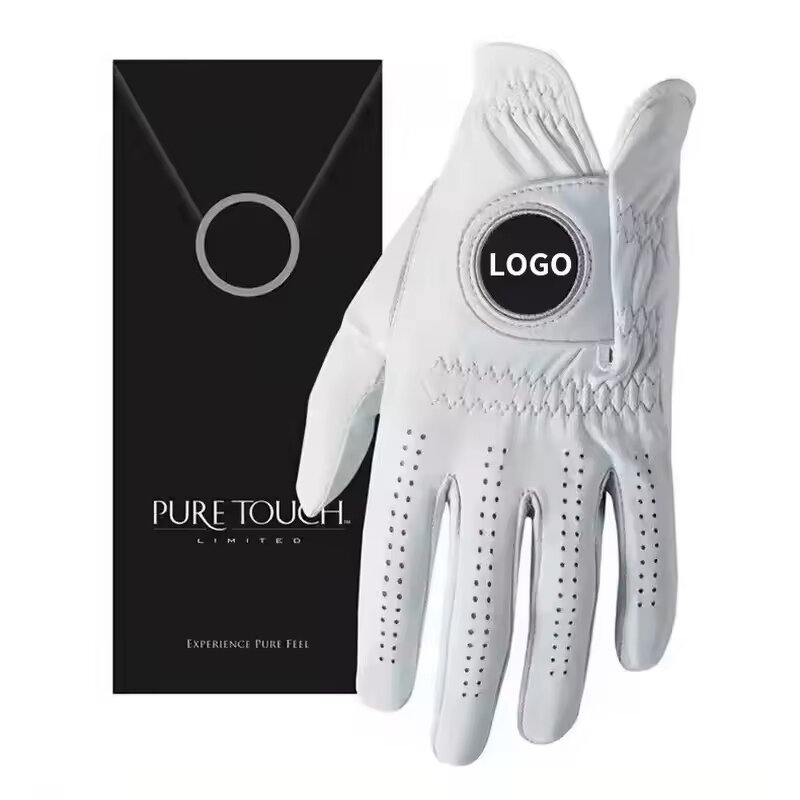 Golf Gloves Manufacturer - Custom Logo Premium Men's Winter Cabretta Leather Non Slip Wholesale