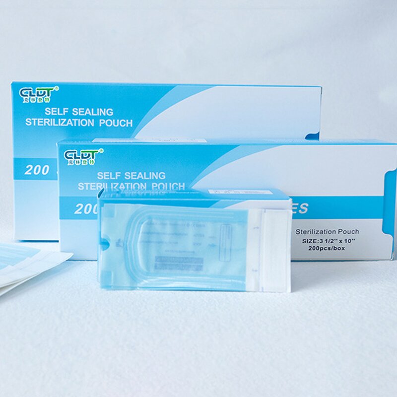 Dental Sterilizing Bag Manufacturer - Medical Consumables Sterile Pouches Dentist Self Sealing Sterilization Pouch