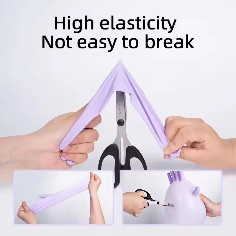 Disposable Nitrile Gloves Manufacturer - 12 Inch Waterproof Food Safe for Kitchen Cooking Household Dishwashing