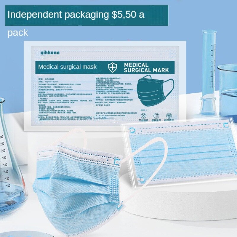 Disposable Face Mask Manufacturer - Medical Supplies 3 Ply Surgical Medical Masks