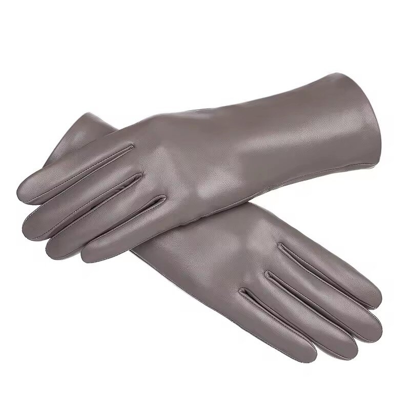 Leather Gloves Manufacturer - Women's Fashion Warm Winter Driving Horse Riding Sheepskin