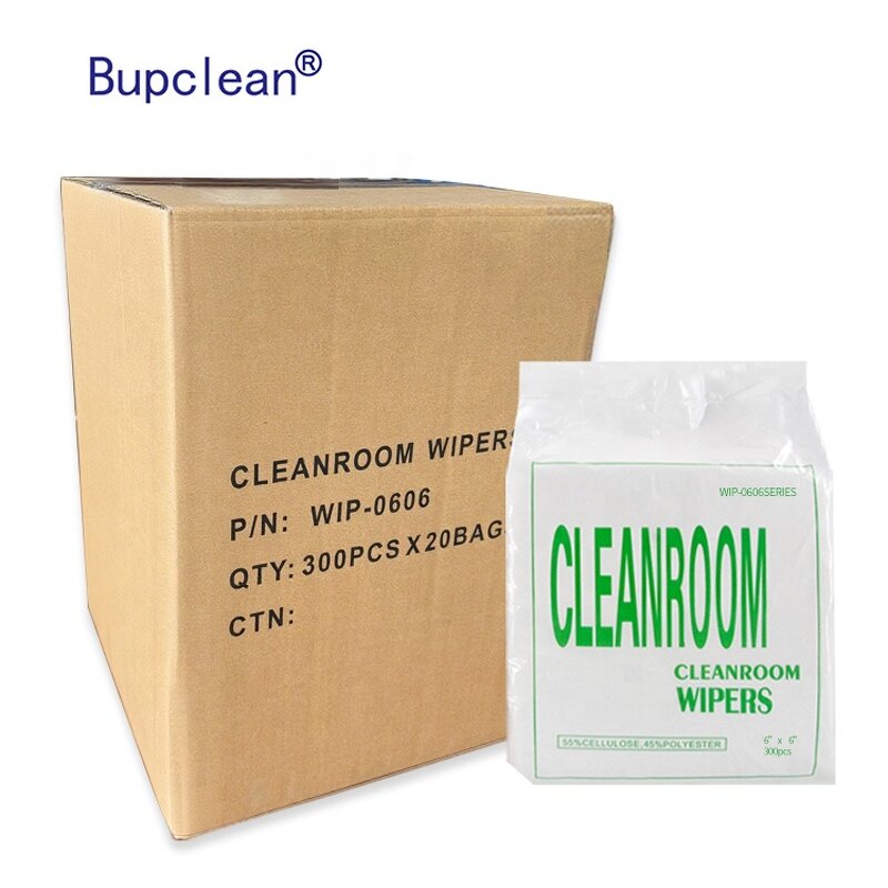 Industrial Cleaning Wipes Manufacturer - Disposable Nonwoven Dry Cloth Cellulose Square Polyester for Clean Room Glasses