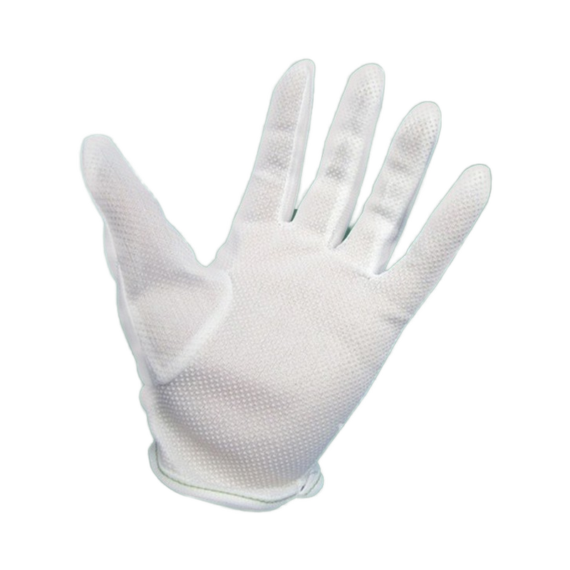 Microfiber Gloves Manufacturer - High Quality White Polyester Latex-free Powder-free Carbon Fiber Dust-Free Thin for Jewelry