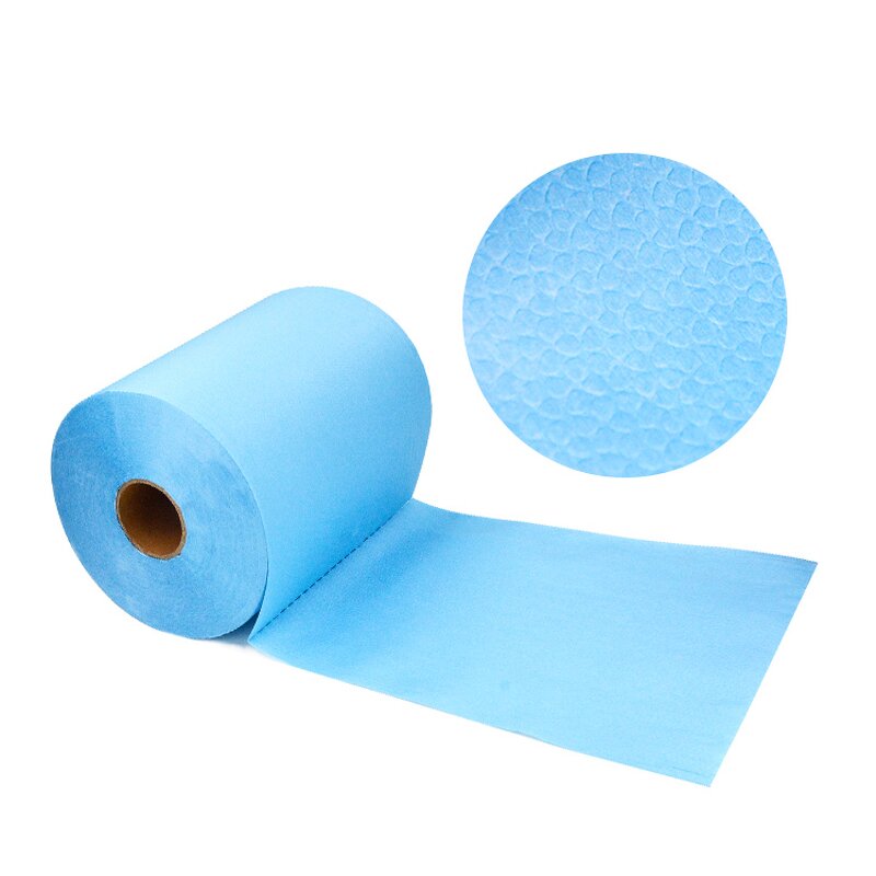 Disposable Nonwoven Wipes Manufacturer - Blue Multi-Function ROHS Certified for Automobile & Industrial High Water Absorption