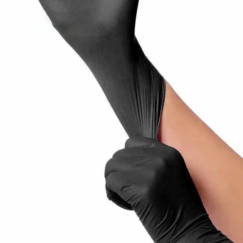 Disposable Nitrile Gloves Manufacturer - Customizable Sizes & Designs Stretchy Multi-Colored for Healthcare Tattooing