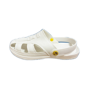 ESD Slipper Manufacturer - Comfortable Black SPU Unisex Wear-Resistant Dust-Free Workshop Work Shoes