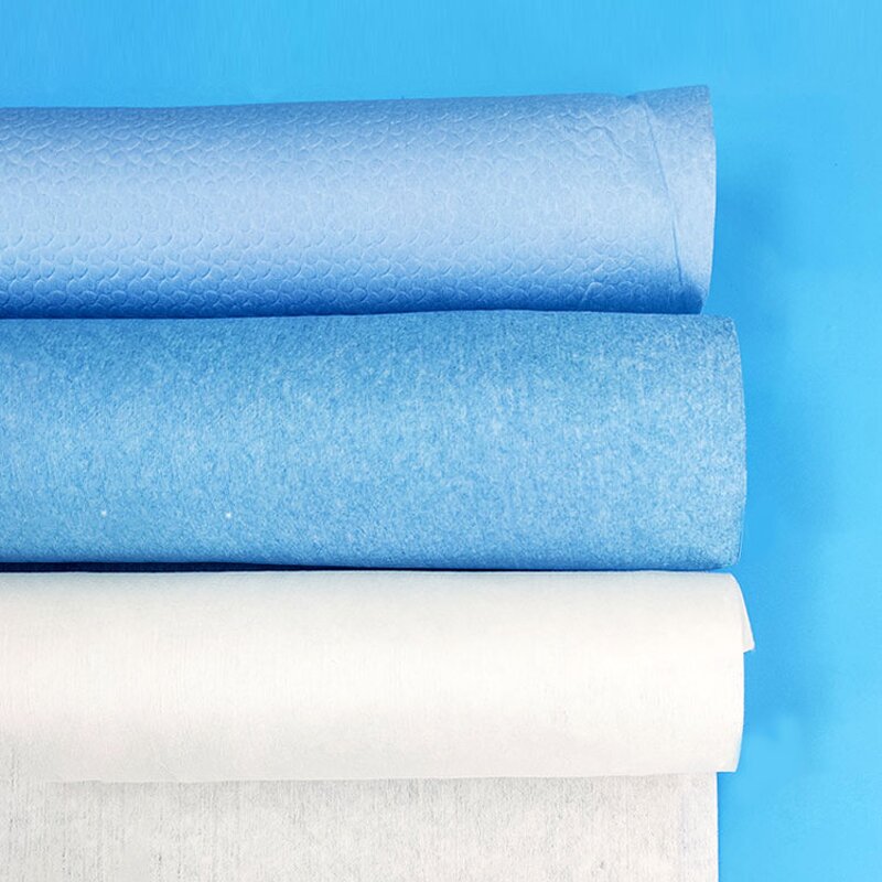 Industrial Blue Paper Cloths Manufacturer - Embossed Large Roll for Dust-Free Surface Cleaning Oil Absorption