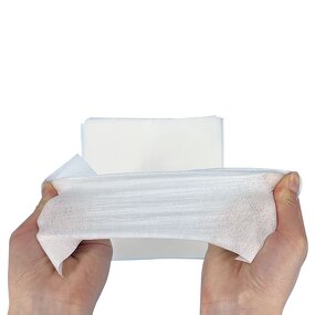 Nonwoven Wipers Manufacturer - 0606 Multi-Purpose White Lint-Free Polyester for Cleanroom Dry Wipes