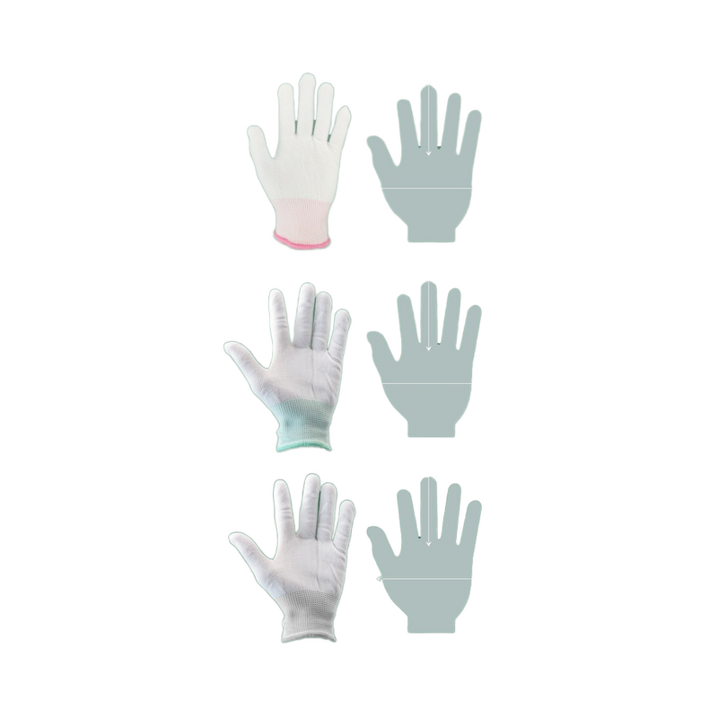 Anti-Static Nylon Gloves Manufacturer - Durable Coated Protective Breathable for Electronics Factory Workshop