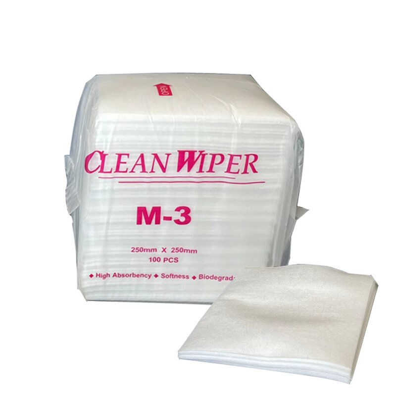 Disposable Cleaning Wipes Manufacturer - 1/4 Folded Household Dish Industrial Polycellulose Polyester Wiper