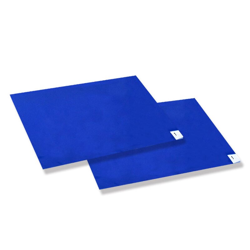 Disposable Anti-Static PE Floor Mat Manufacturer - Blue Sticky Silicone LDPE for Dust-Free Workshop Cleanroom Industrial