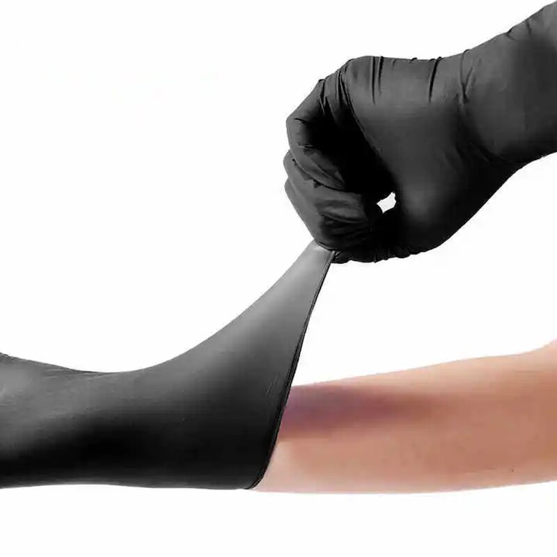 Disposable Nitrile Gloves Manufacturer - Customizable Sizes & Designs Stretchy Multi-Colored for Healthcare Tattooing
