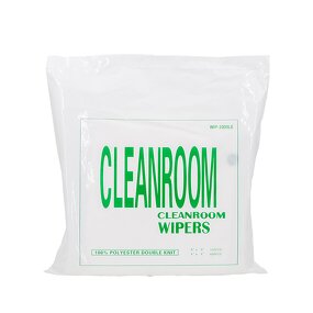 Clean Room Wiper Cloths Manufacturer - 1009LE 100% Polyester Lint-Free Eco-Friendly Square Industrial