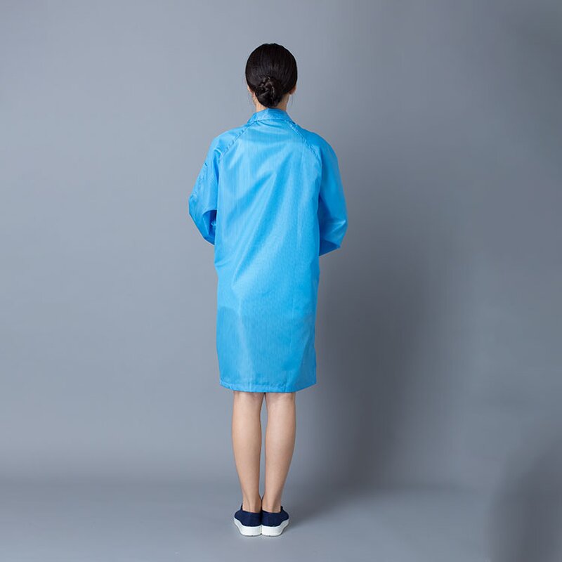 ESD Smock Gown Manufacturer - Factory Direct Anti-Static for Cleanroom Working Safety Clothing for Electronic Lab