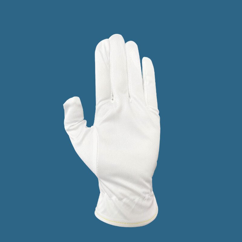 Microfiber Jewelry Gloves Manufacturer - White Optics Scratch-Resistant Dust Fingerprint Proof Anti-Cut