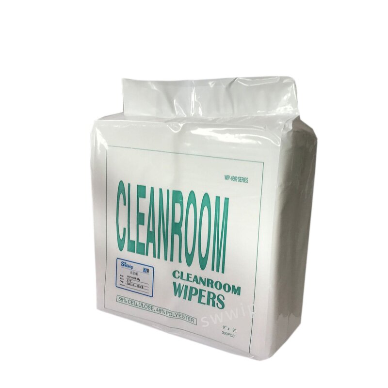 Industrial Cleaning Wipes Manufacturer - Disposable Nonwoven Dry Cloth Cellulose Square Polyester for Clean Room Glasses