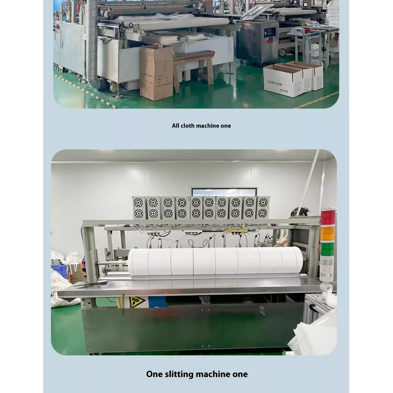 Industrial Cleaning Wipes Manufacturer - Disposable Nonwoven Dry Cloth Cellulose Square Polyester for Clean Room Glasses